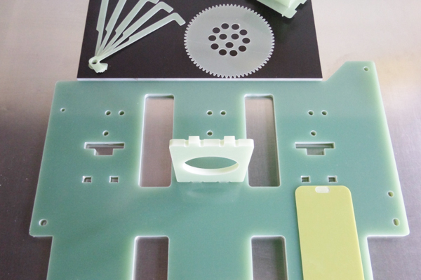 工程塑料CNC加工樣品