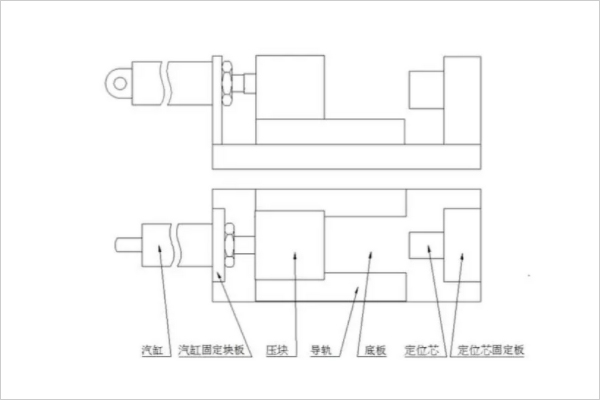 鉆孔、銑面工裝